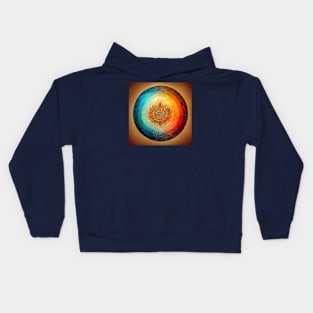 The Great Mandala Series Kids Hoodie